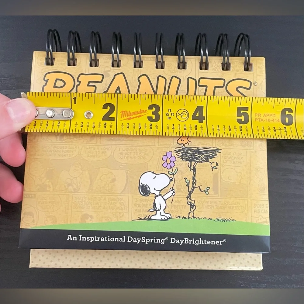Rare DaySpring Peanuts Desk Calendar A Year’s Worth Of Smiles And Blessings